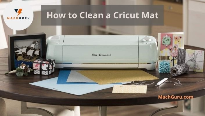 how to clean cricut mat and make adhesive again