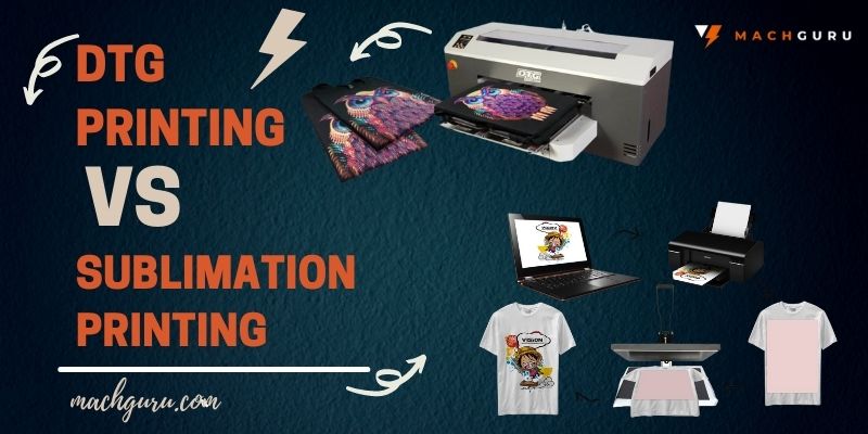 DTG vs Sublimation Printing